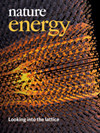 Nature Energy杂志封面
